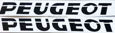 PEUGEOT downtube decal.