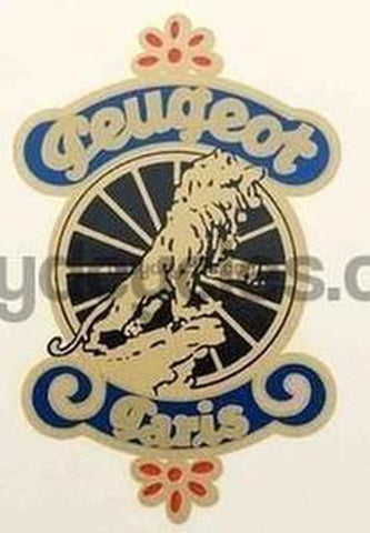 Peugeot Early Head/Seat Decal