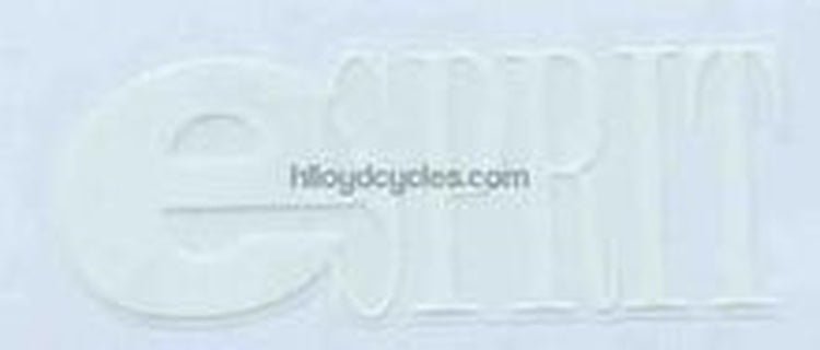Peugeot Espirit decal - H Lloyd Cycles