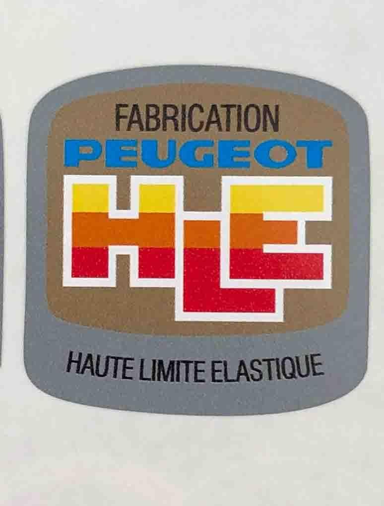Peugeot HLE Decal - H Lloyd Cycles