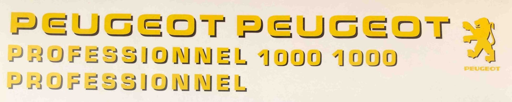 Peugeot Professionel set - H Lloyd Cycles