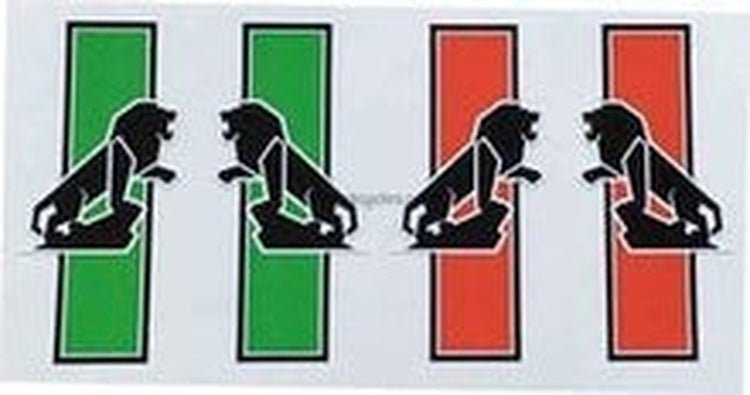 PEUGEOT stylized lion on rock - H Lloyd Cycles