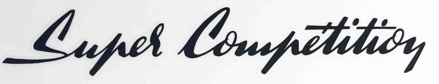 Peugeot Super competition decal - H Lloyd Cycles