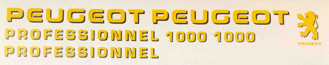 Peugeot Professionel set