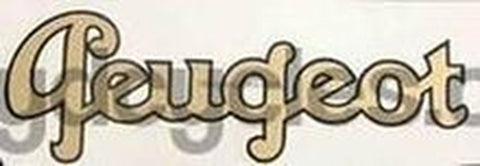 Peugot downtube decal for earlier machines.