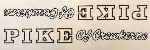 Pike of Crewkerne set