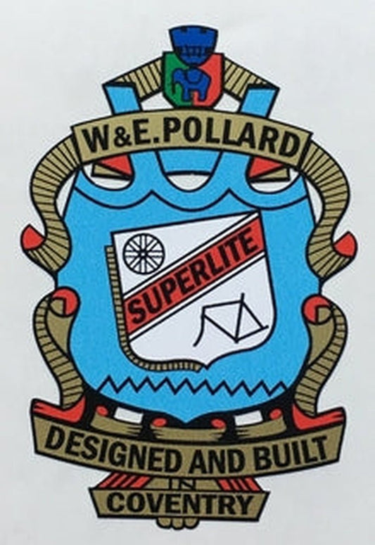 POLLARD (Coventry) head/seat decal. - H Lloyd Cycles