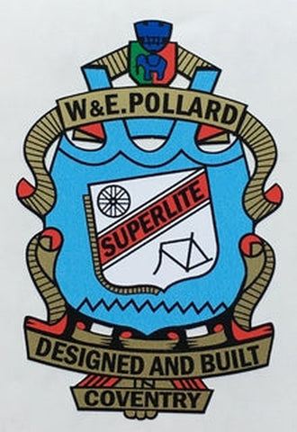 POLLARD (Coventry) head/seat decal.
