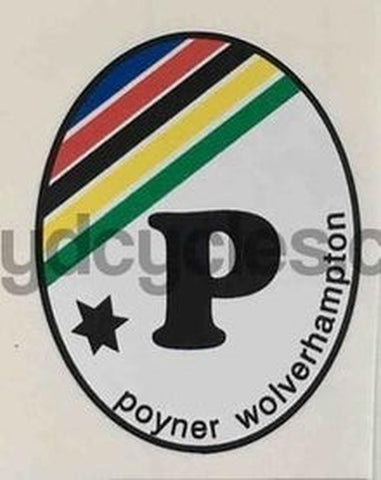 POYNER Head tube crest.