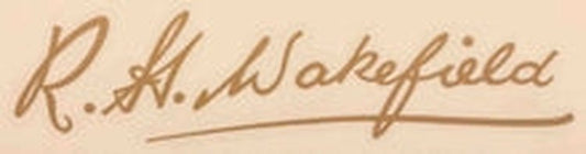 R H WAKEFIELD (Tooting) downtube decal in flowing script. - H Lloyd Cycles