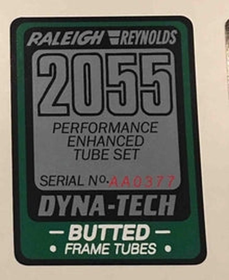 Raleigh 2055 Frame decal - H Lloyd Cycles