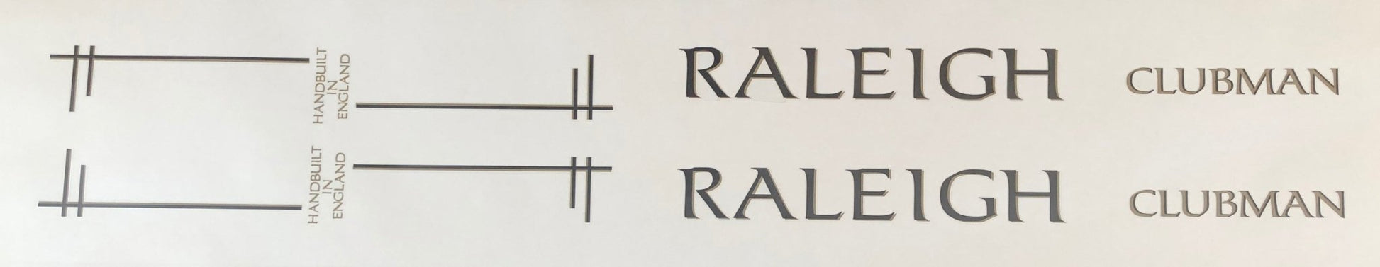 Raleigh Clubman set - H Lloyd Cycles