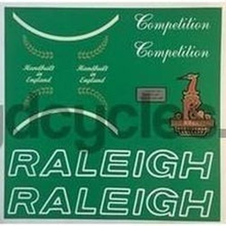 Raleigh Competition Decal set - H Lloyd Cycles