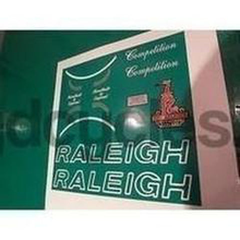 Raleigh Competition decal set.