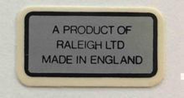 Raleigh Detail - H Lloyd Cycles