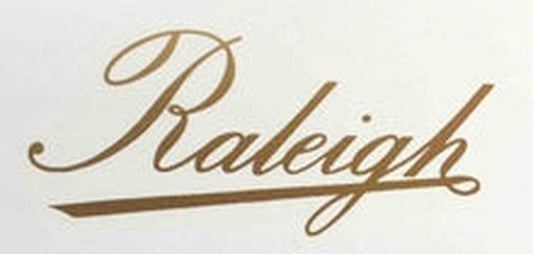 RALEIGH down tube or chaincase script. - H Lloyd Cycles