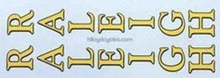 Raleigh Fork Decals - H Lloyd Cycles