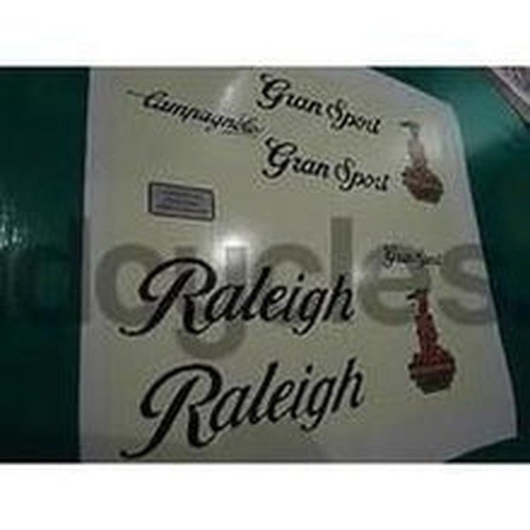 Raleigh Gran Sport decal set. 1980's type. Type "B" - H Lloyd Cycles