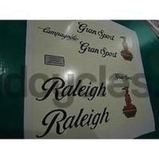 Raleigh Gran Sport decal set. 1980's type. Type "B" - H Lloyd Cycles