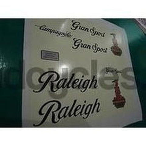 Raleigh Gran Sport decal set. 1980's type. Type "B"