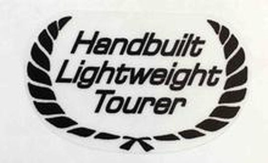 RALEIGH "Handbuilt Lightweight Tourer" seat tube sticker. - H Lloyd Cycles