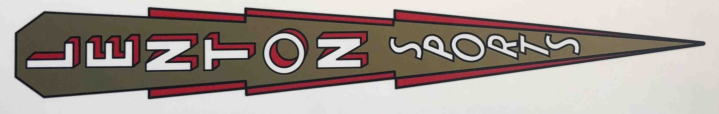 Raleigh Lenton Sports Seat tube decal - H Lloyd Cycles