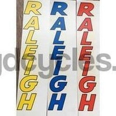 RALEIGH modern block seatube transfer from 70's/80's.