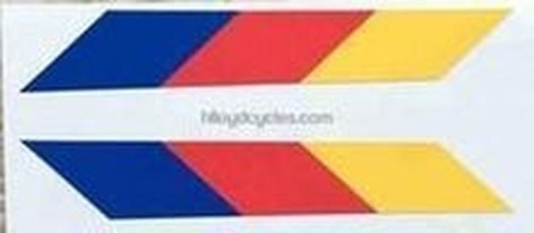 Raleigh Panasonic Chain stay decals - H Lloyd Cycles