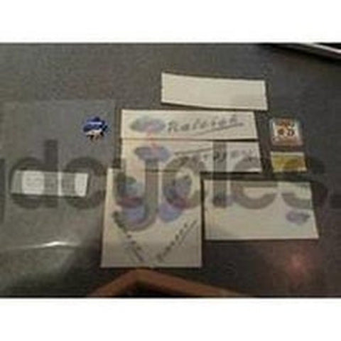 Raleigh PIONEER decal set. 1989 ex-factory NOS