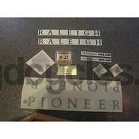 Raleigh Pioneer decal set. 1990