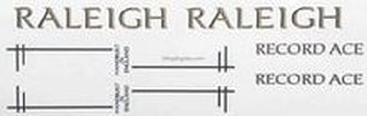 Raleigh Record Ace set - H Lloyd Cycles