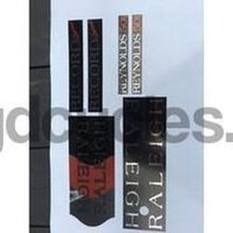 Raleigh Record Sprint Decals