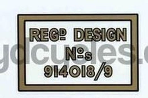 Raleigh Reg Design for RSW models