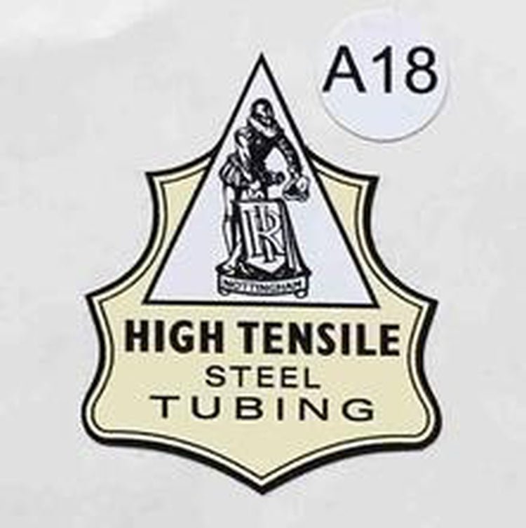 RALEIGH tubing transfer. 1950's. - H Lloyd Cycles