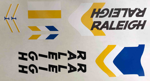 Raleigh Panasonic alternative colour set