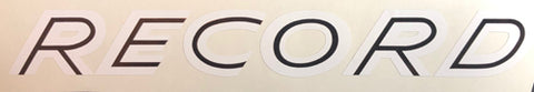 Raleigh Record decal