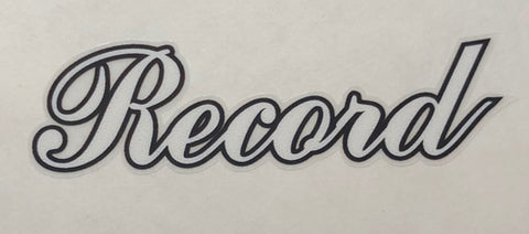 Raleigh record top tube