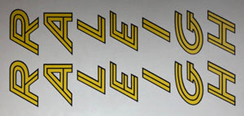 Raleigh "Team Professional" Seat tube transfer.