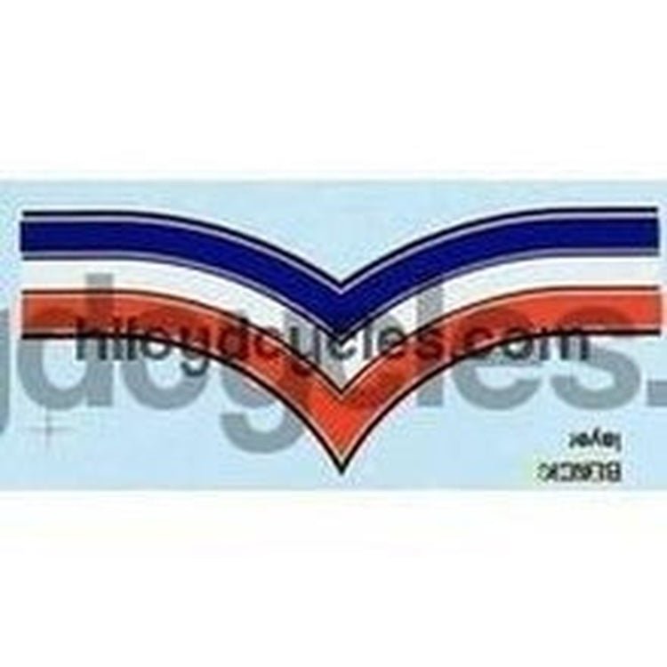 RED/WHITE/BLUE CHEVRONS - H Lloyd Cycles