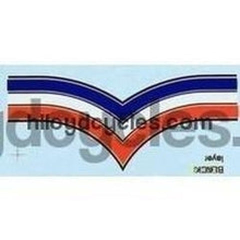 RED/WHITE/BLUE CHEVRONS