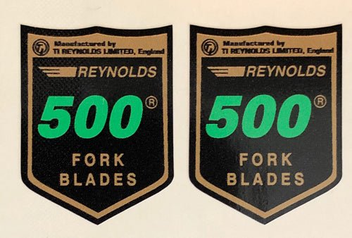 Reynolds 500 fork decals - H Lloyd Cycles