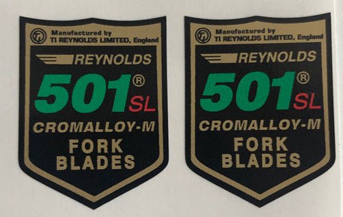 Reynolds 501 SL82 - 89 Pair - H Lloyd Cycles