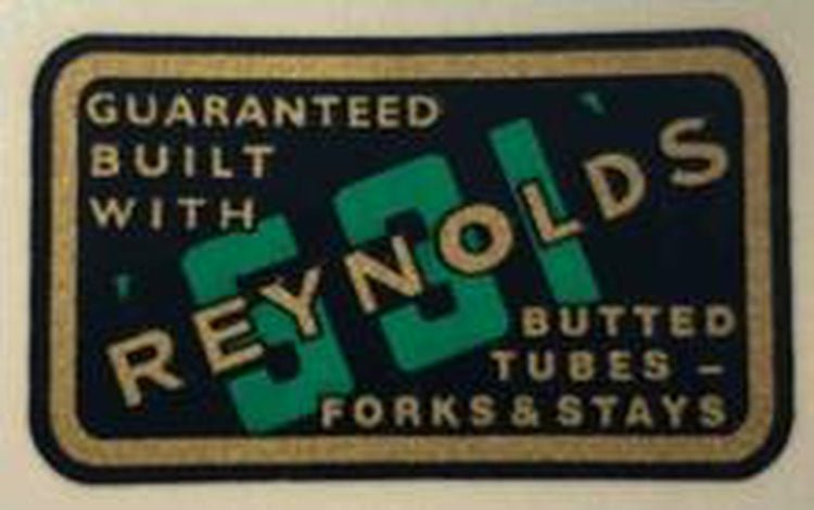 Reynolds 531 BW51 - 52 - H Lloyd Cycles