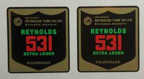 Reynolds 531 Y TI Pair FRENCH - H Lloyd Cycles