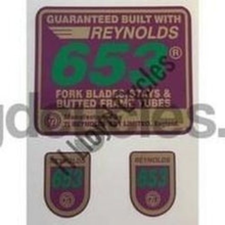 Reynolds 653BH88 - 89 (set of 3 only) - H Lloyd Cycles