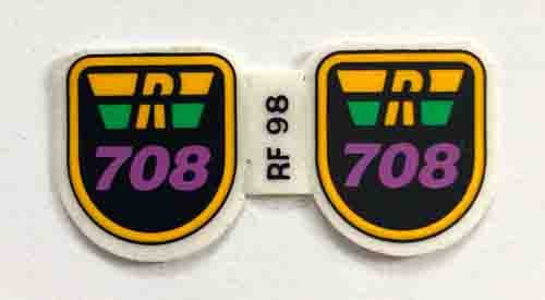 Reynolds 708 Fork decals - H Lloyd Cycles