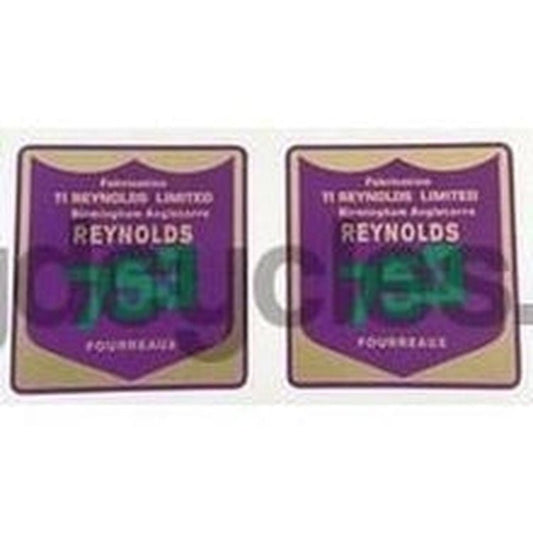Reynolds 753 BD77 - 82 French Pair - H Lloyd Cycles