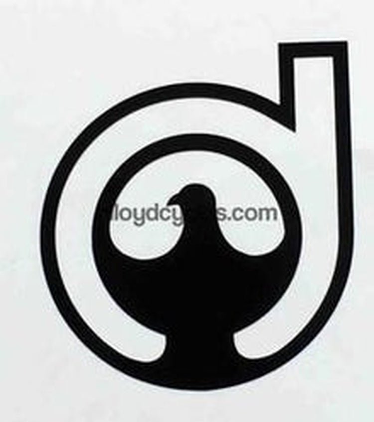 RIBBLE head crest decal. The bird in a circle. - H Lloyd Cycles