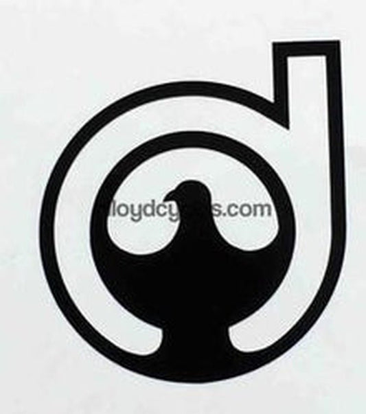 RIBBLE head crest decal. The bird in a circle. - H Lloyd Cycles