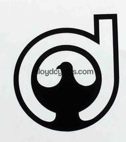 RIBBLE head crest decal. The bird in a circle.